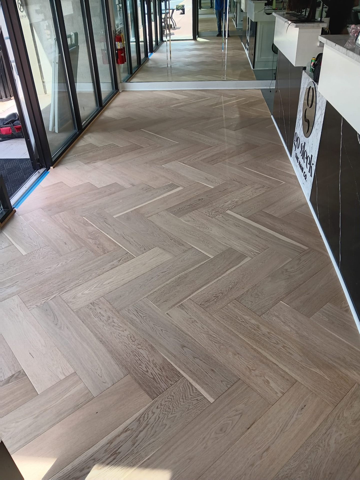 Full floor renovation in progress